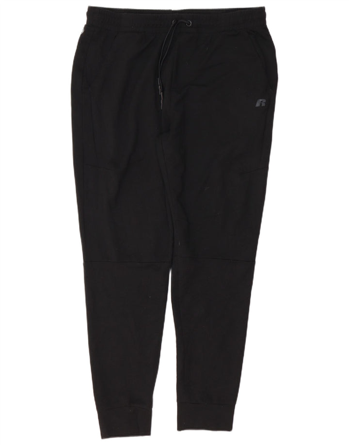 RUSSELL ATHLETIC Herren-Trainingshose, Jogginghose, Größe L, Schwarz, Polyester