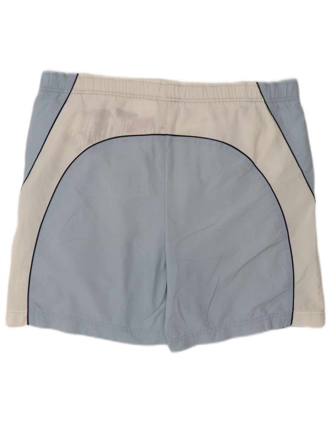 Nike Herren-Sportshorts, groß, blaues Colourblock-Nylon