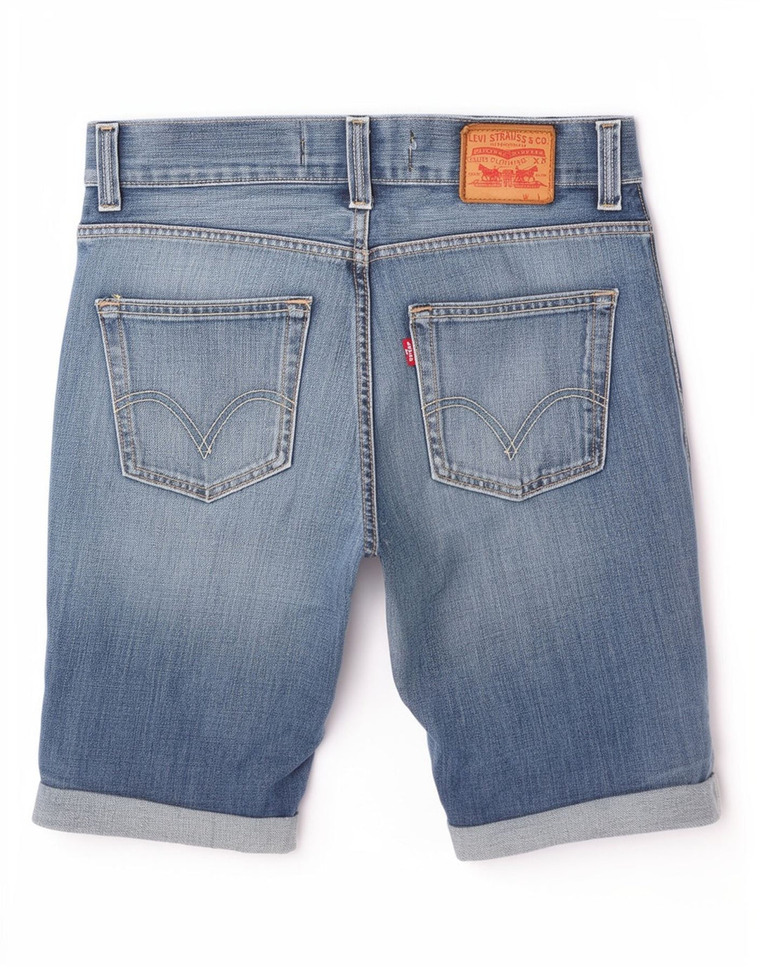 Levi's Herren 506 Denim Shorts W31 Mittelblaue Baumwolle