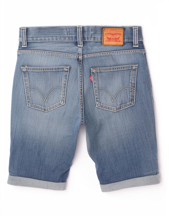 Levi's Herren 506 Denim Shorts W31 Mittelblaue Baumwolle