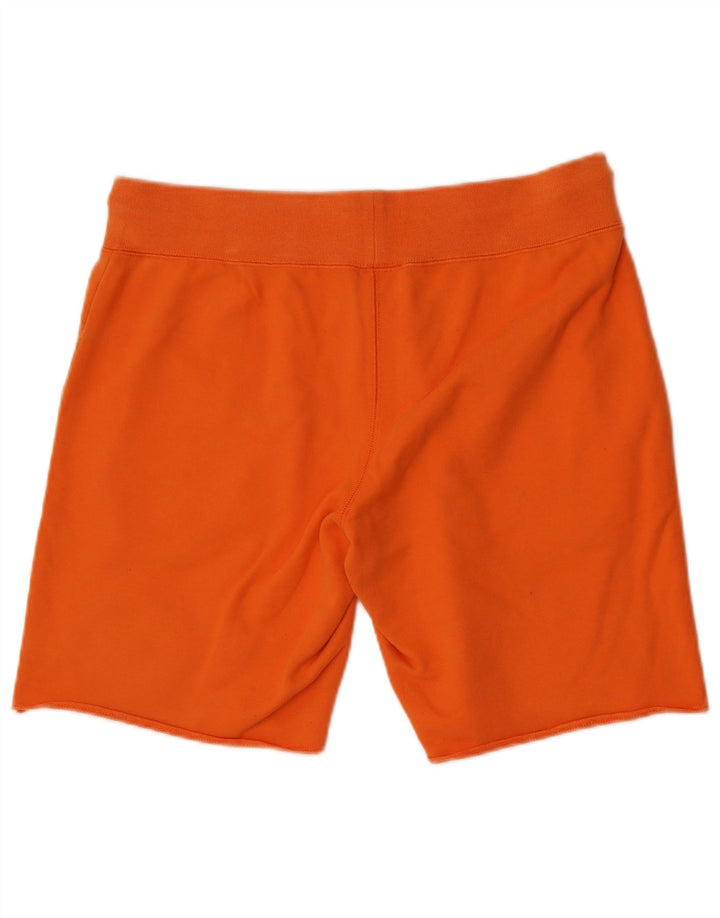 Champion Herren Graphic Sport Shorts Mittelorange Baumwolle