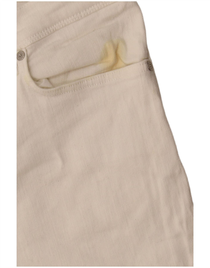 Zara Herren Slim Jeans EU 42 Large W32 L29 Weiß