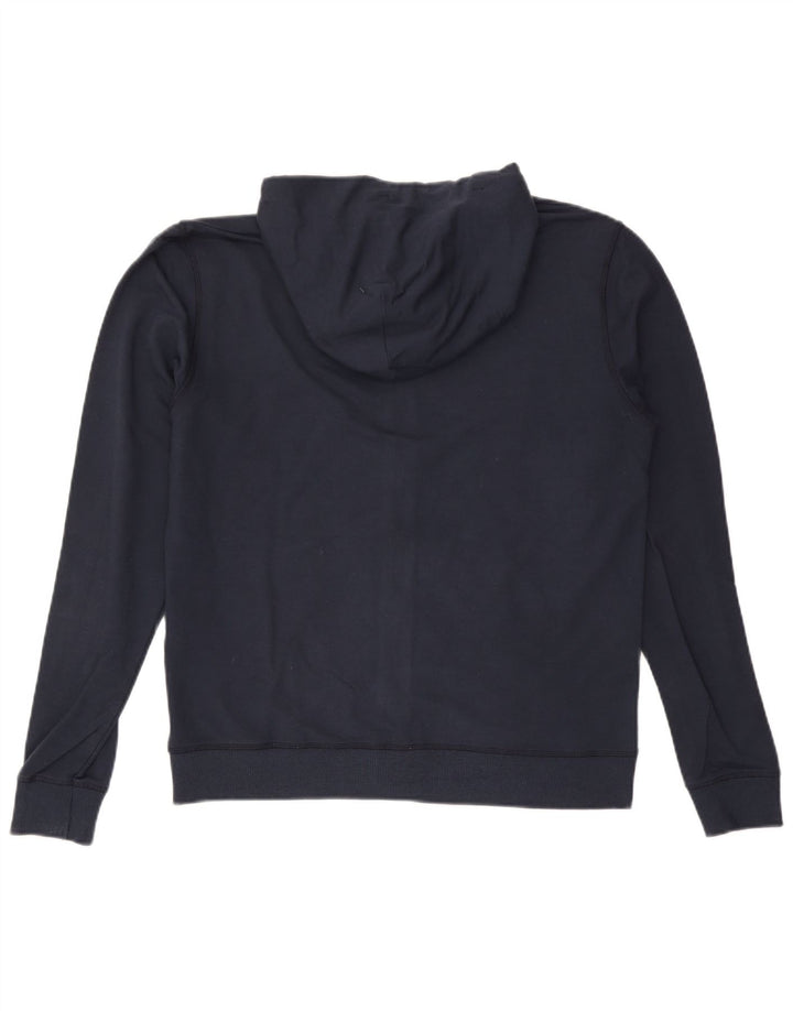 Weird Fish Herren-Kapuzenpullover mit Reißverschluss, groß, marineblaue Viskose