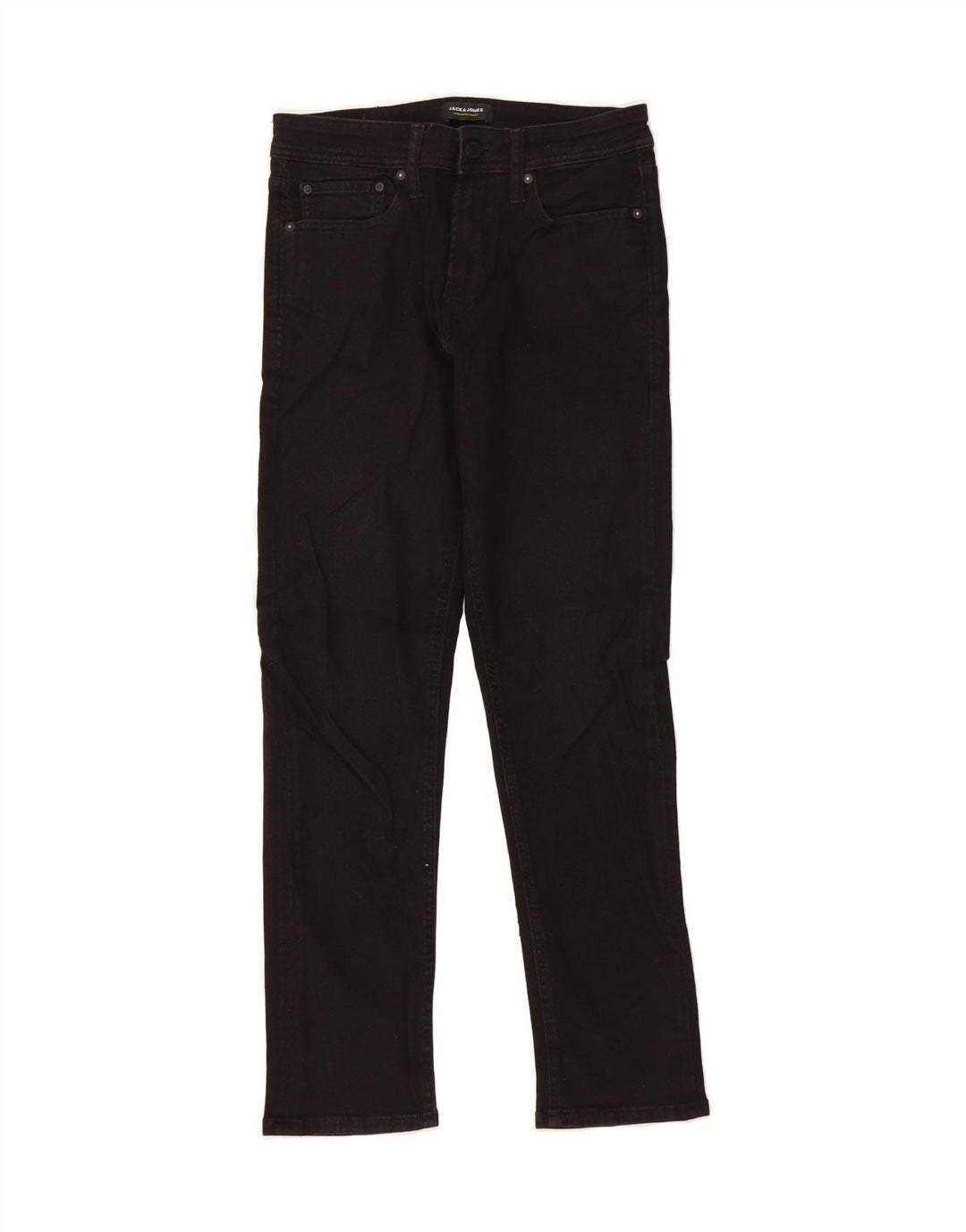 JACK & JONES Mens Slim Jeans W30 L32 Black Cotton Vintage Jack & Jones and Second-Hand Jack & Jones from Messina Hembry 