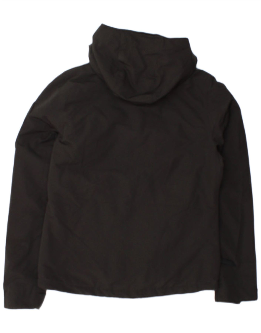 Superdry Damen-Windbreakerjacke mit Kapuze, UK 10, Größe S, Schwarz, Polyester