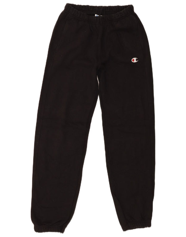 Champion Mens Reverse Weave Tracksuit Trousers Joggers XS  Black Cotton