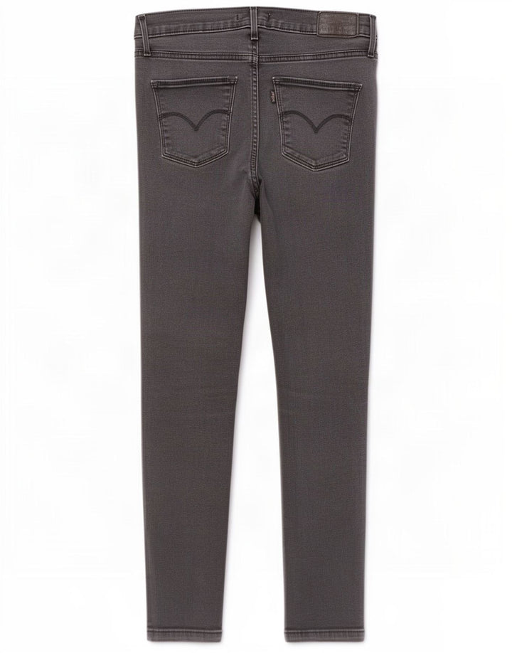 Levi's Slim Fit Skinny-Jeans für Damen W28 L26 Grau