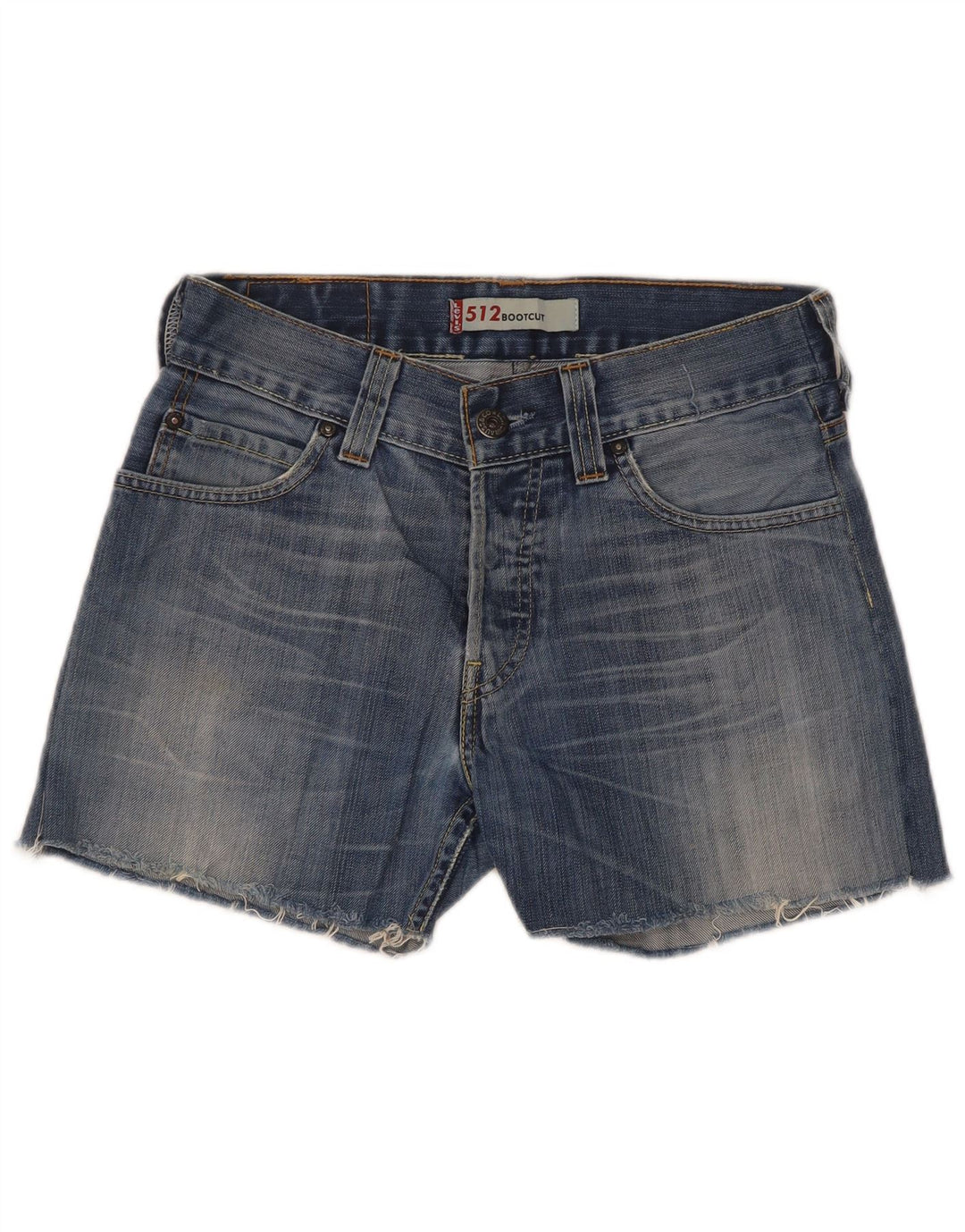 Levi's Herren 512 Denim Shorts W30 Mittelblau