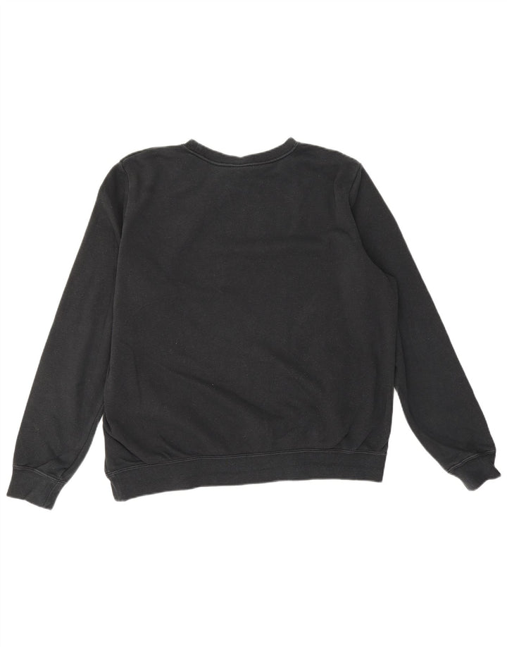 Nike Herren-Sweatshirt-Pullover, groß, schwarze Baumwolle