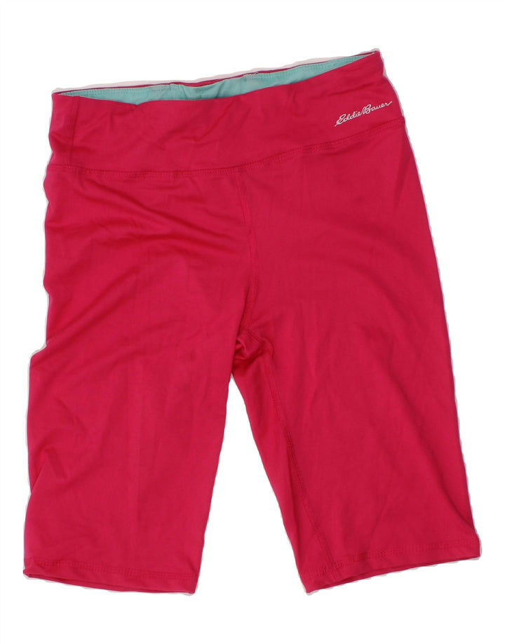 EDDIE BAUER Girls Sport Shorts 14-15 Years Large  Pink Polyester Vintage Eddie Bauer and Second-Hand Eddie Bauer from Messina Hembry 