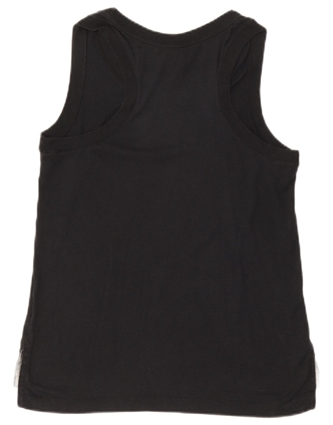 NIKE Damen Grafik-T-Shirt Top UK 10 Small Schwarz