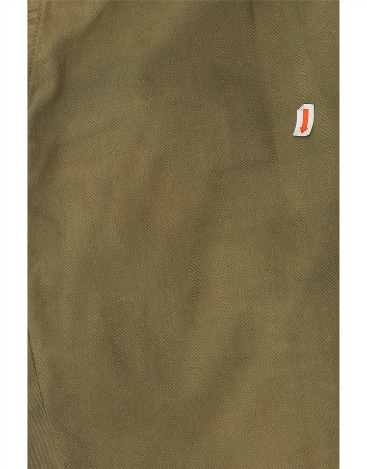 SUPERDRY Herren-Chinoshorts W36, große Khaki-Baumwolle