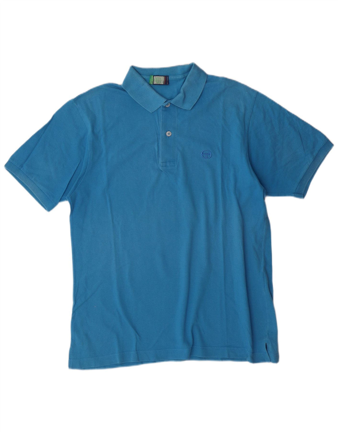 Sergio Tacchini Herren Poloshirt Mittelblau
