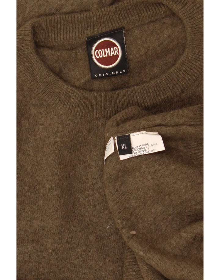 Colmar Jungen-Pullover mit Rundhalsausschnitt, 13–14 Jahre, XL, Khaki