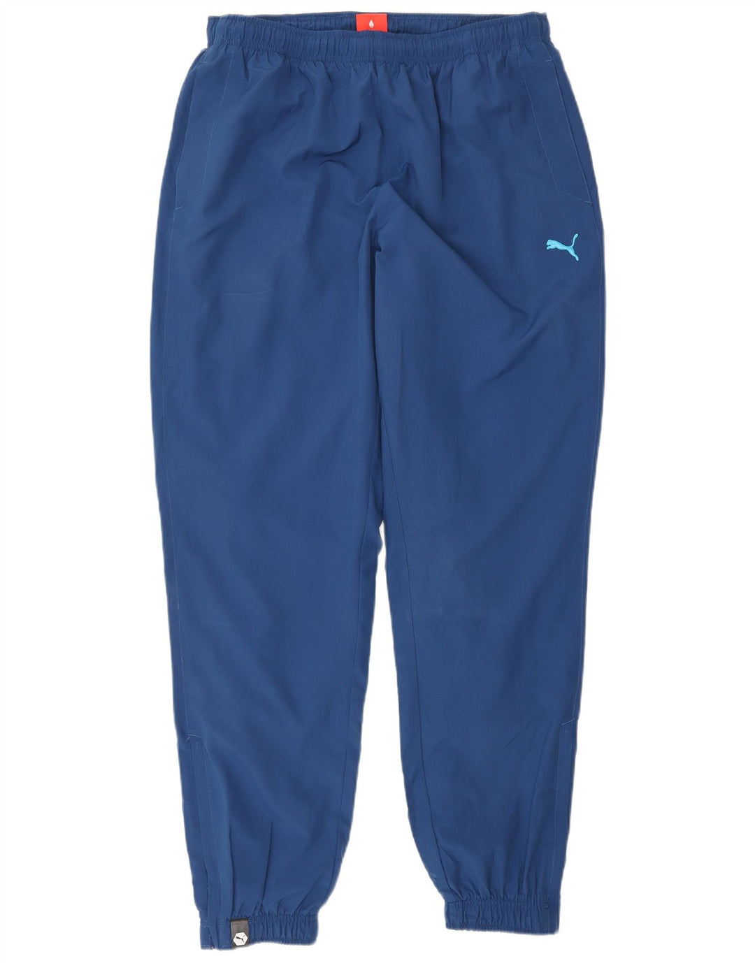 Puma Herren-Trainingsanzug mit Grafik, Jogginghose, groß, blau, Polyester