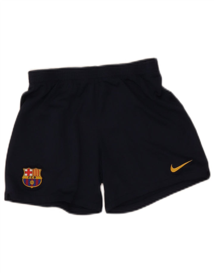 NIKE Barcelona Sportshorts für Jungen, 5–6 Jahre, marineblaues Polyester