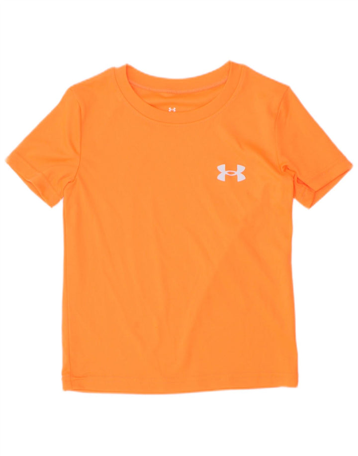Under Armour Jungen T-Shirt mit Grafik, 3–4 Jahre, Orange