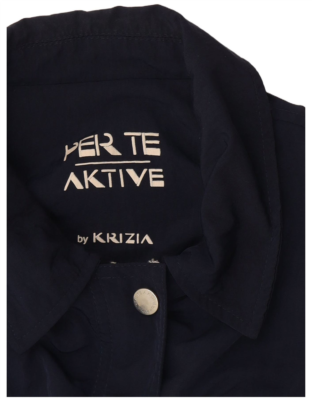 Perte by Krizia Damen Perte Aktive Utility Jacke UK 18 XL Marineblau
