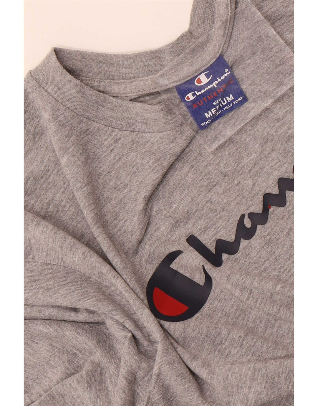 Champion Herren Graphic Top Langarm Mittelgrau