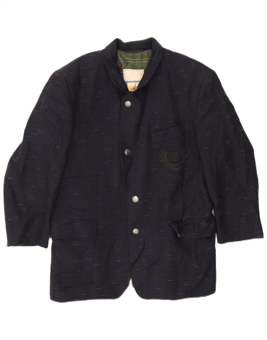 RED'S Herren-Blazer mit 4 Knöpfen, Gr. 40, groß, Marineblau meliert