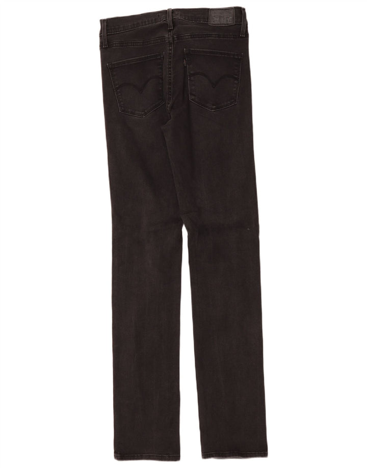 Levi's Damen Slim Slim Jeans W29 L32 Schwarz Baumwolle