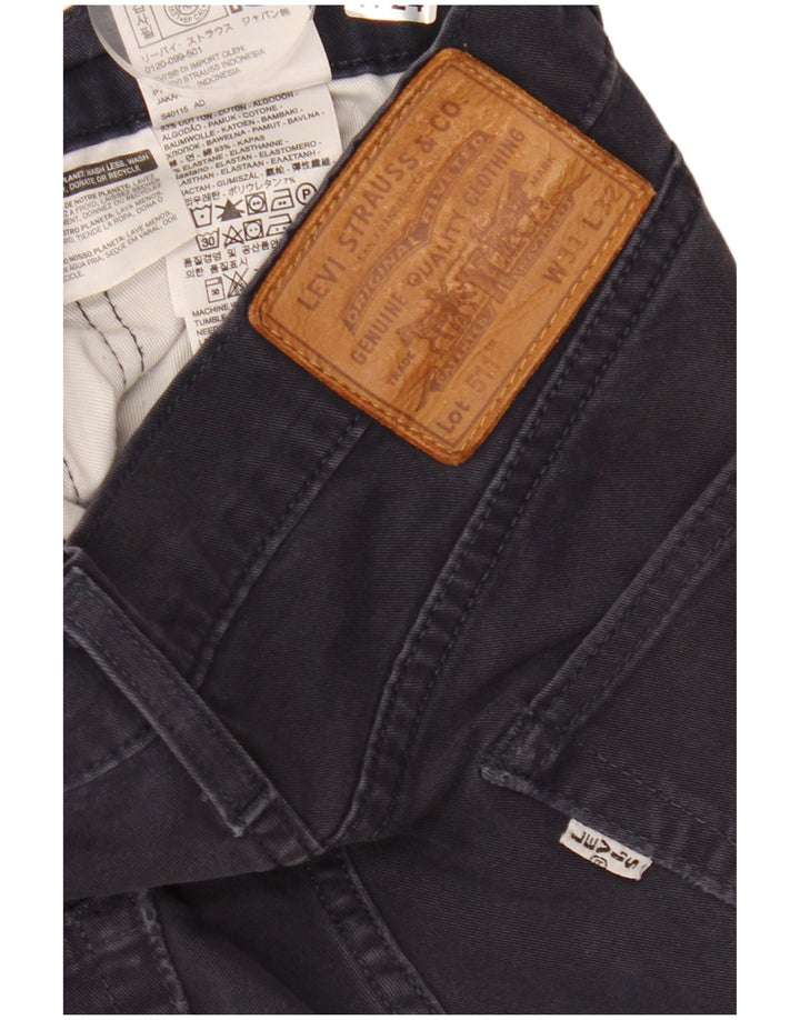 Levi's Herren 511 Slim Jeans W31 L32 Marineblaue Baumwolle