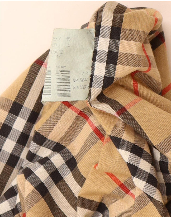 Burberrys Herren-Utility-Jacke IT 52 Large aus grüner Baumwolle