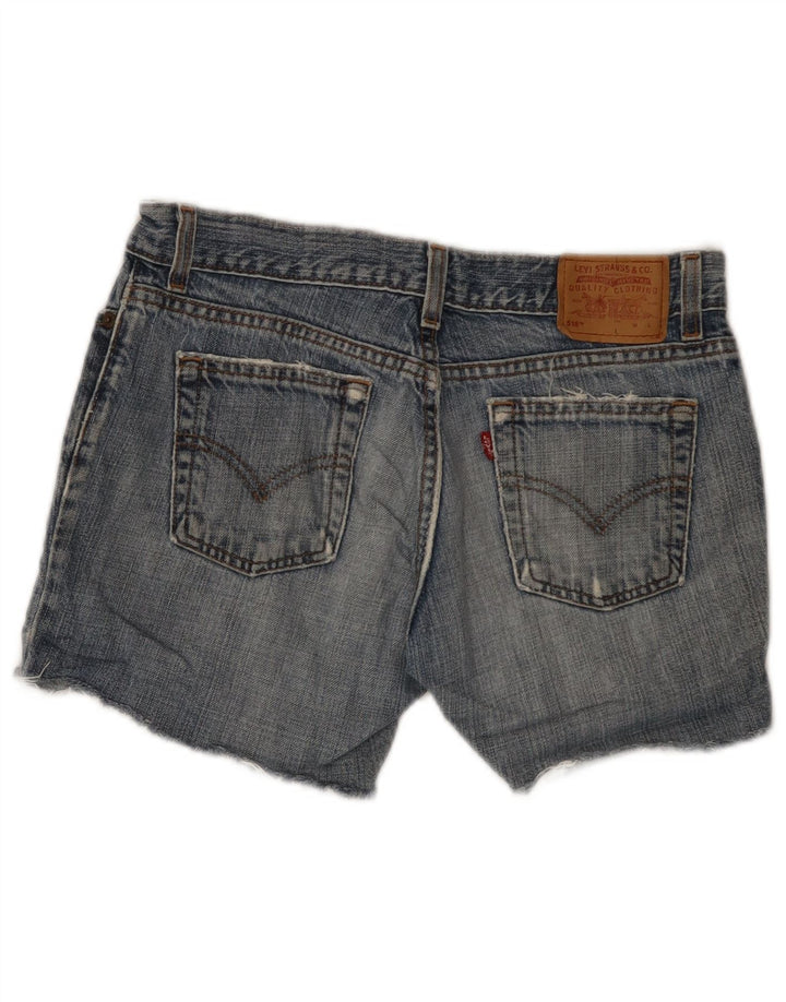 Levi's Damen 518 Jeansshorts W30 Mittelblau