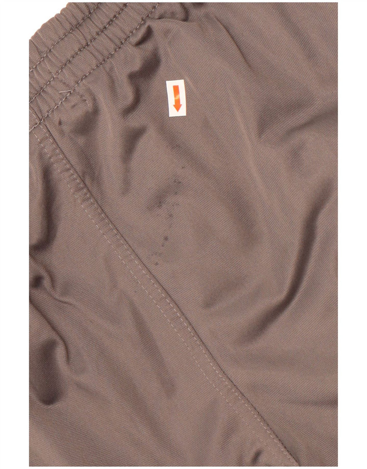 Kappa Herren-Trainingshose aus mittelgrauem Polyester