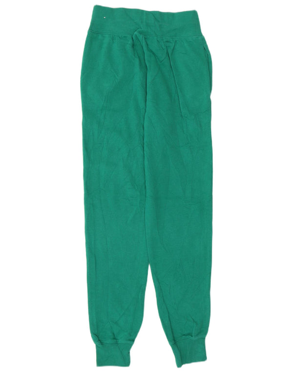 Nike Damen Trainingshose Jogger UK 4 XS Grüne Baumwolle