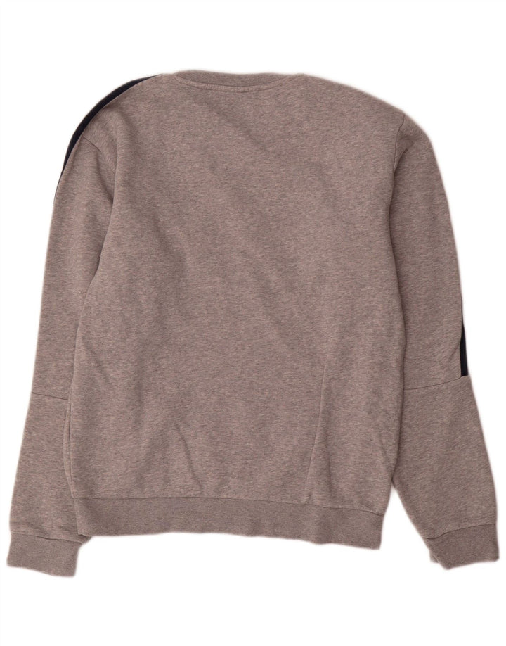 Adidas Herren Sweatshirt Pullover mittelgraue Baumwolle