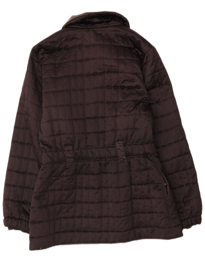 Belfe & Womens Wattierte Jacke IT 44 Mittelschwarzes Polyester