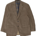 Ralph Lauren Herren-Blazer mit 2 Knöpfen, UK 42, XL, Khaki, Hahnentrittmuster