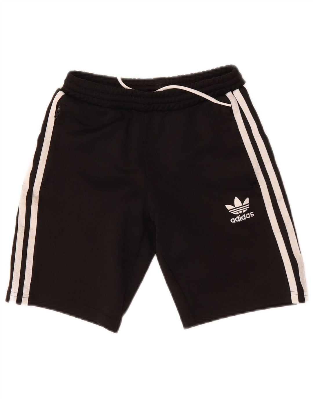 Adidas Sportshorts für Jungen, 9–10 Jahre, schwarzes Polyester
