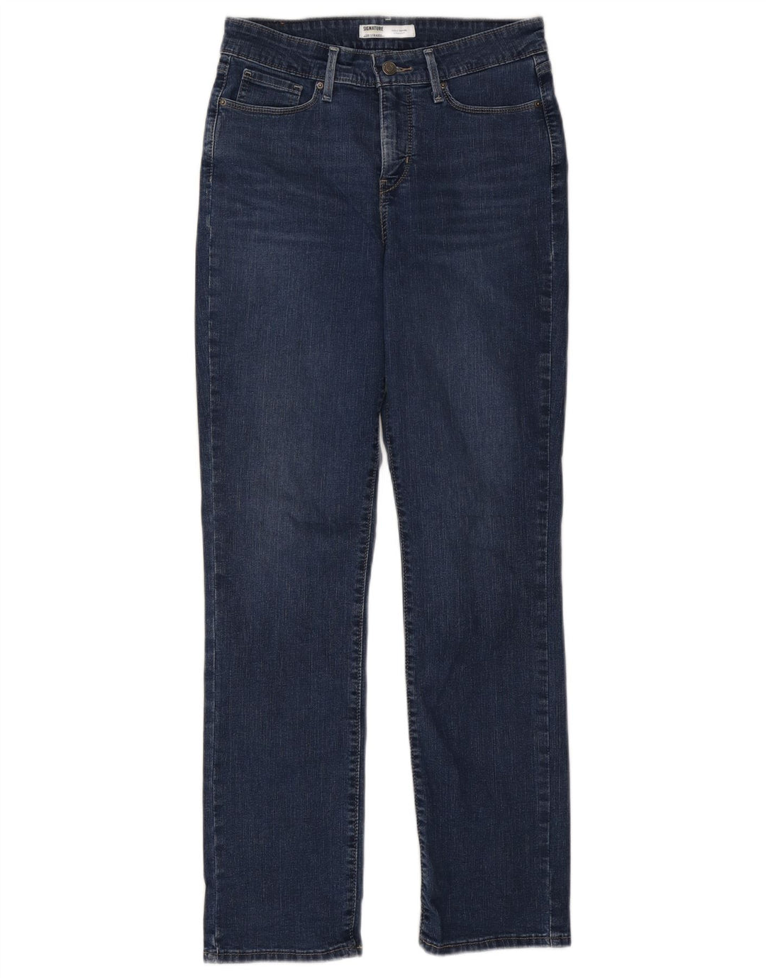 Levi's Damen Signature Straight Jeans US 6 Medium W28 L32 Marineblau