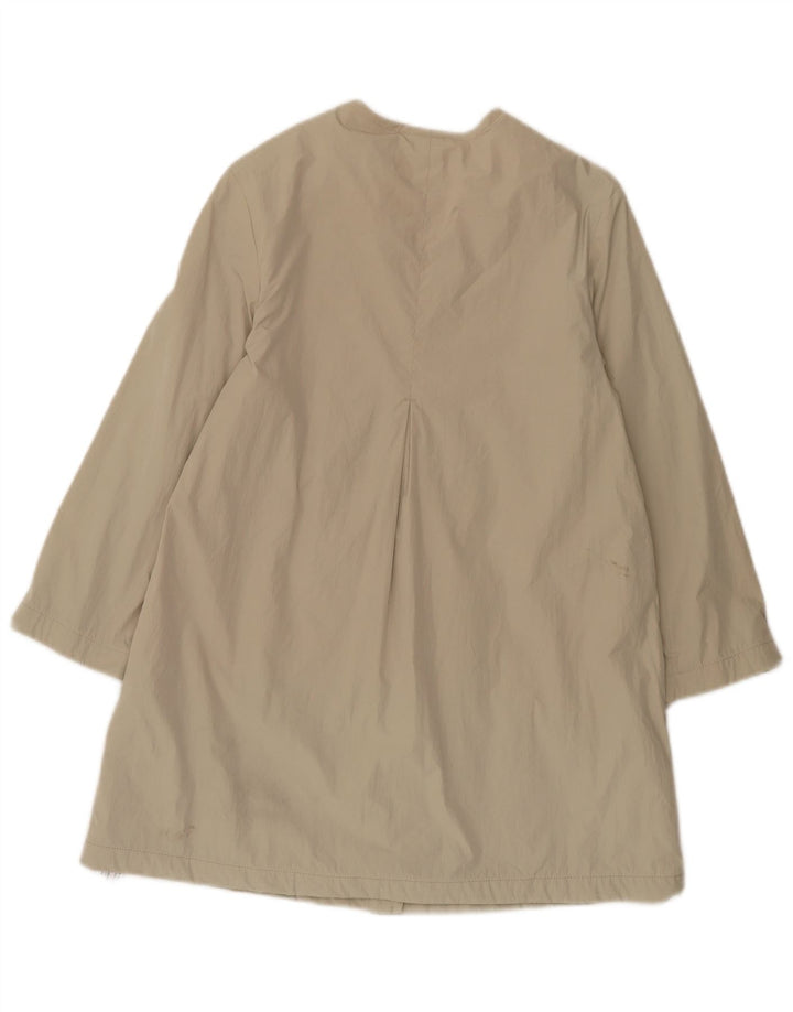 Massimo Dutti Mädchen-Trenchcoat, 9–10 Jahre, graues Nylon