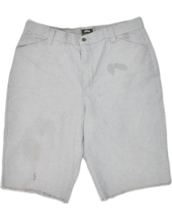 LEE Womens Riders Casual Shorts US 16 2XL W36 Grey Cotton | Vintage | Thrift | Second-Hand | Used Clothing | Messina Hembry 