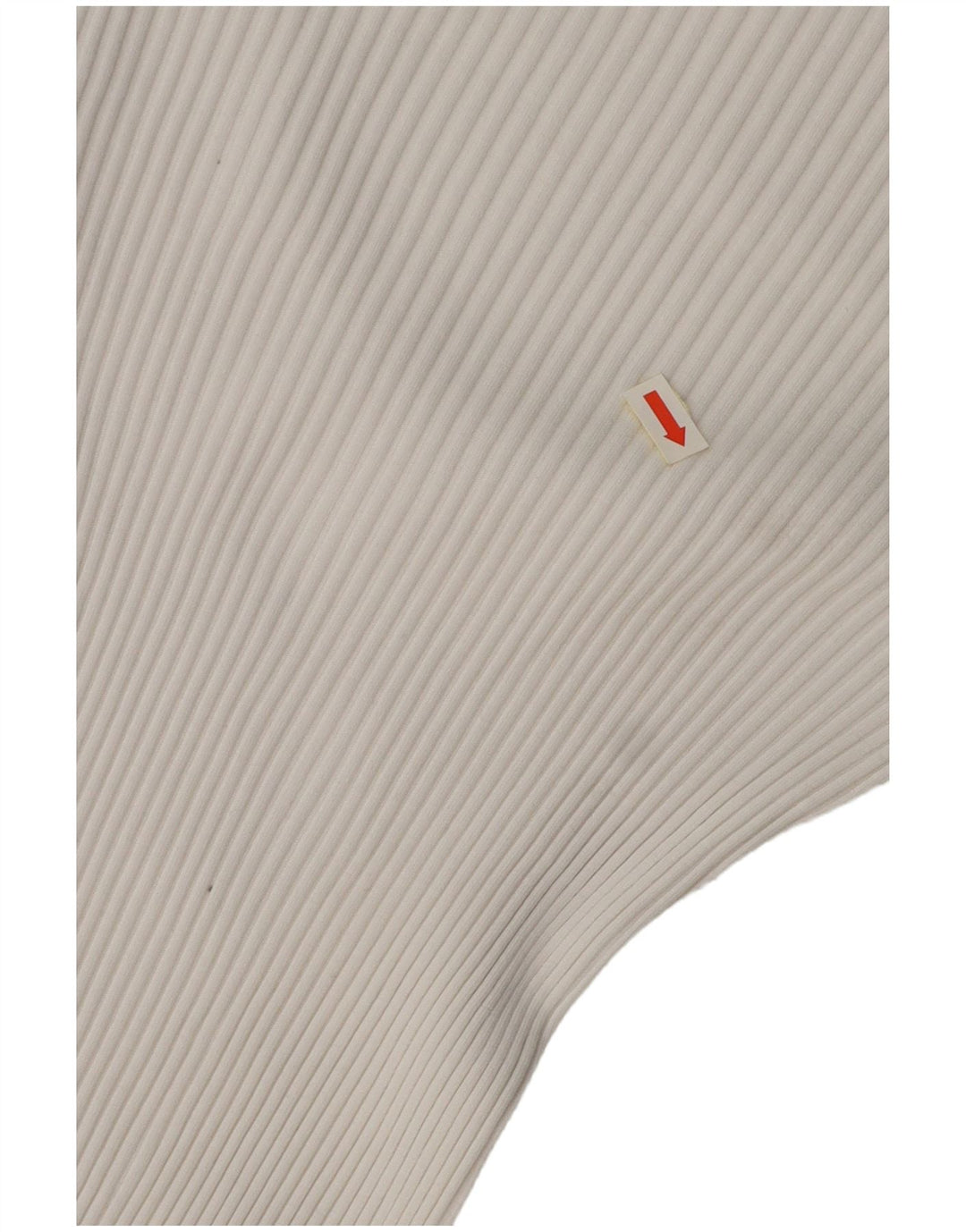 ZARA Damen-Body mit langen Ärmeln, Gr. 8, Weiß