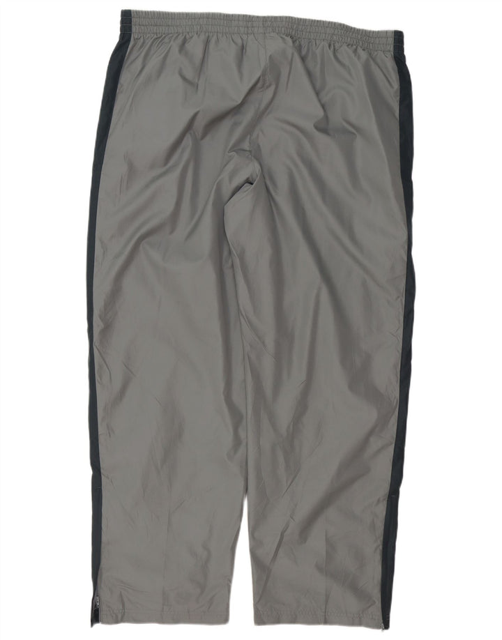 Starter Herren-Trainingshose, groß, graues Colourblock-Polyester