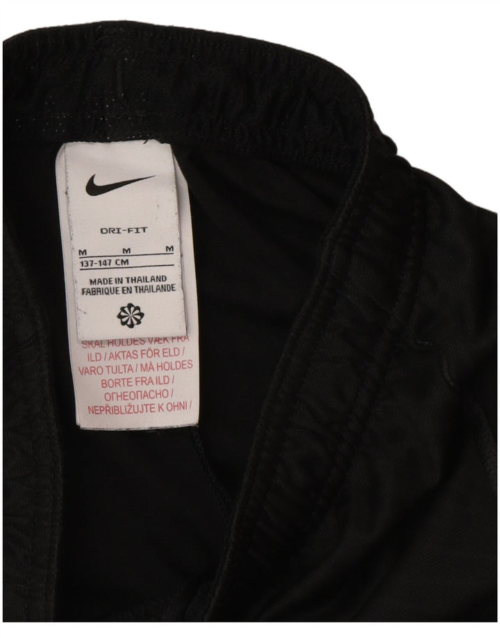 Nike Dri Fit Sportshorts für Jungen, 10–11 Jahre, Mittelschwarz, Farbblock