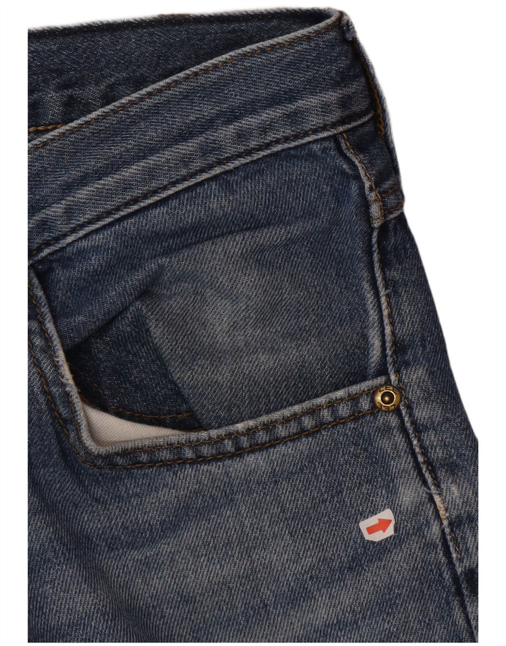 Lee Herren 5-Pocket-Short-Jeansshorts W31 mittelblaue Baumwolle