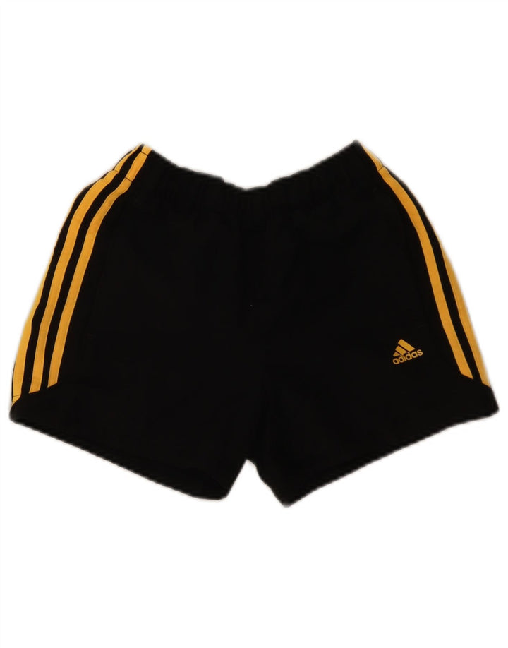 Adidas Sportshorts für Jungen, 11–12 Jahre, schwarzes Polyester