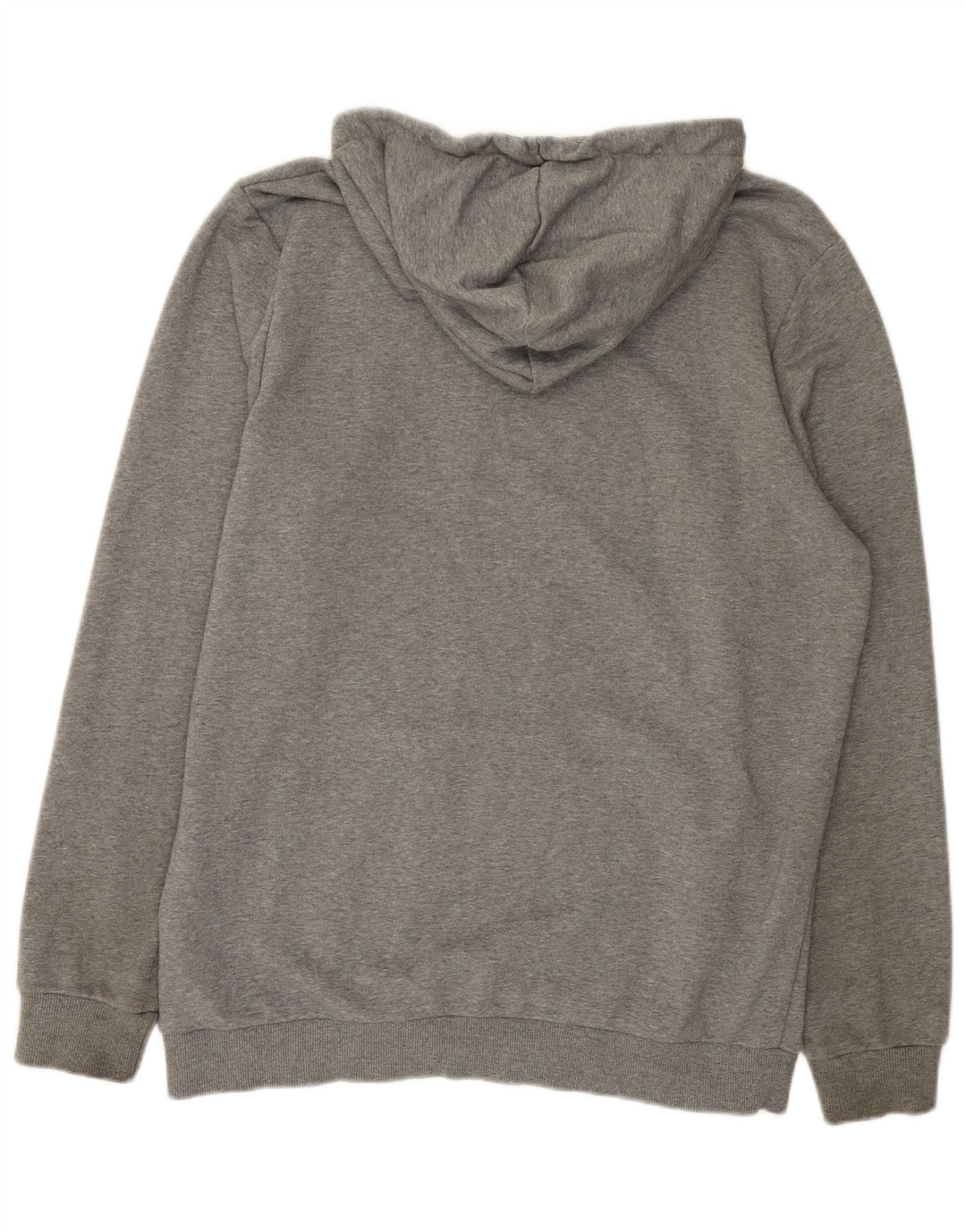 Puma Herren Graphic Hoodie Pullover Große graue Baumwolle