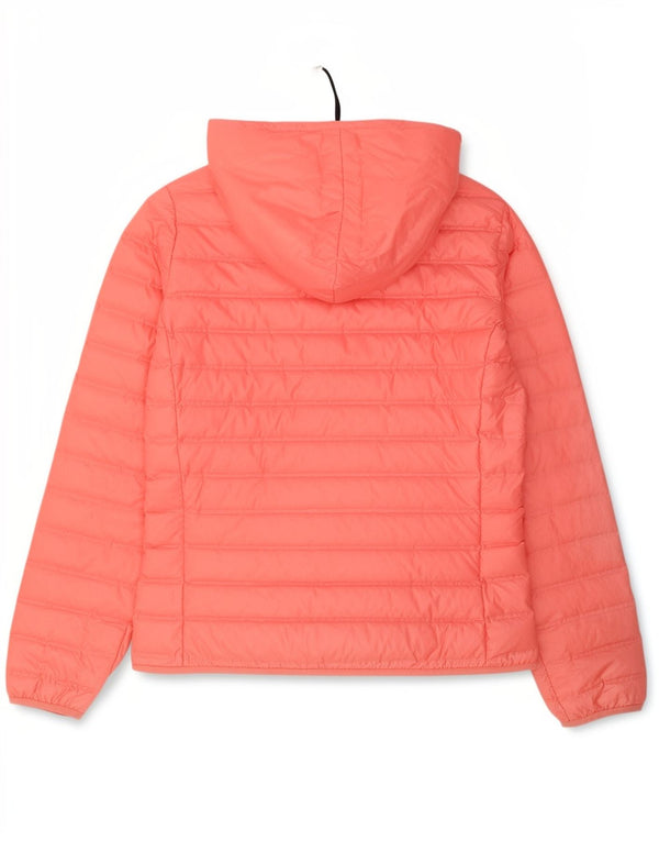 Adidas Damen Kapuzenjacke, wattiert, UK 12/14, mittelrosa, Polyester