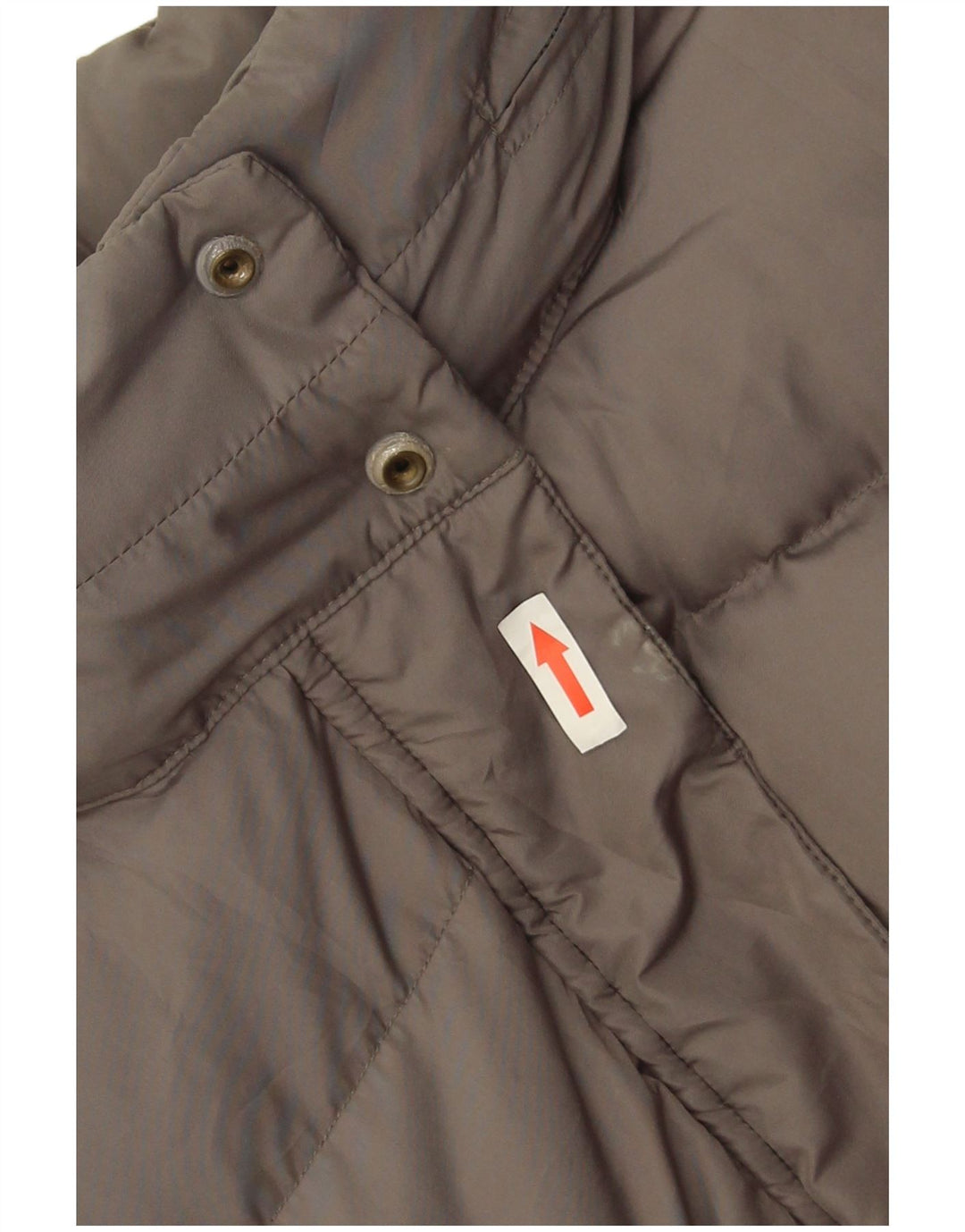 Phard Damen Wattierter Mantel UK 14 Mittelgraues Polyester