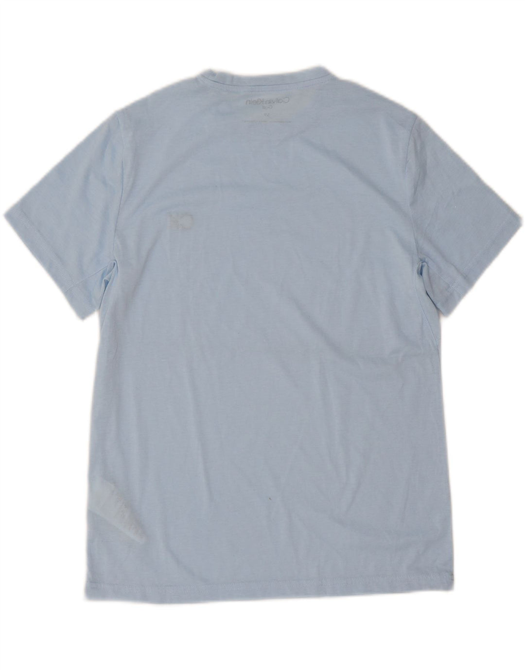 Calvin Klein Herren T-Shirt Top Small Blau Polyester