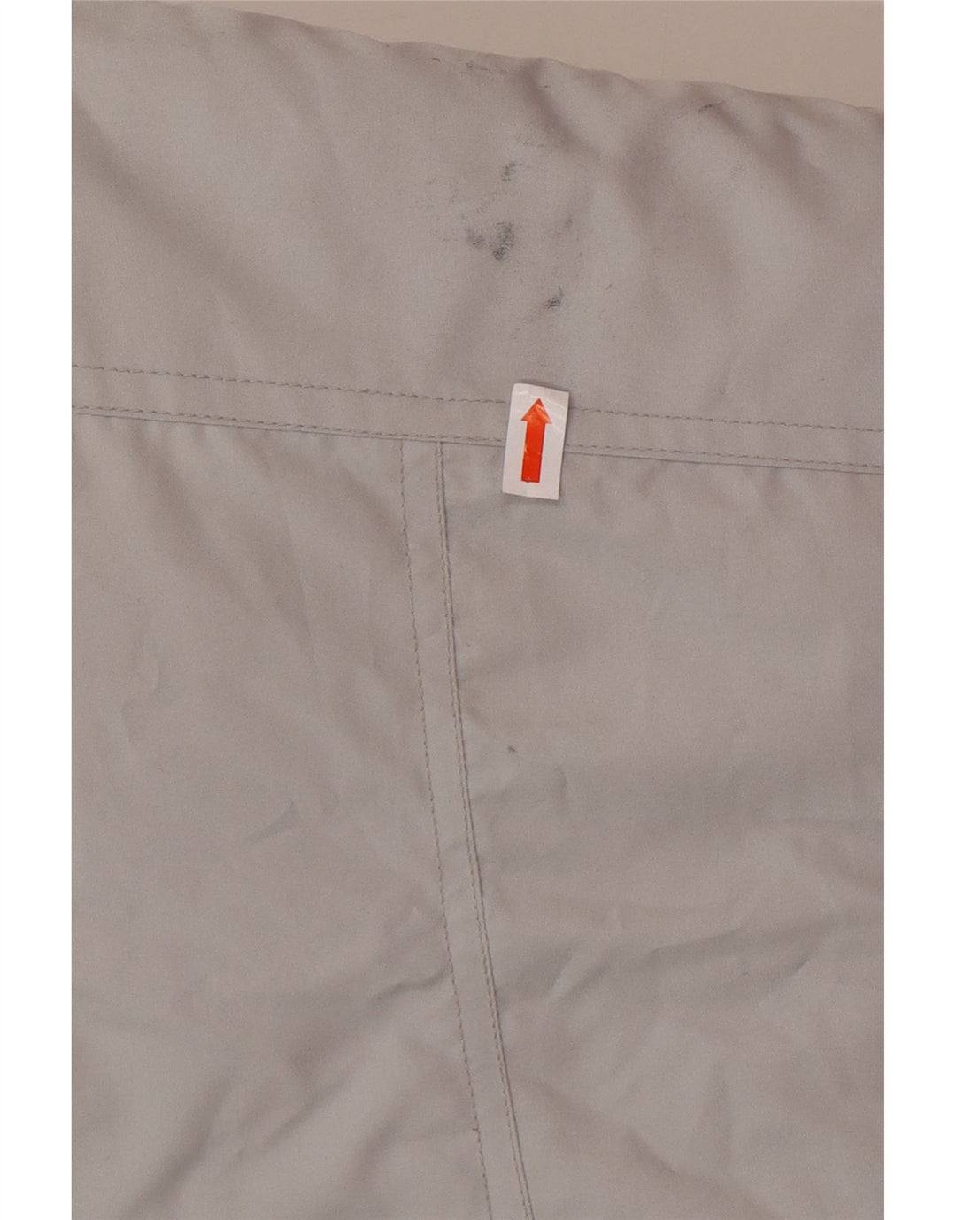 VINTAGE Herren Loose Fit Wattierter Mantel UK 36 Small Grau Polyester