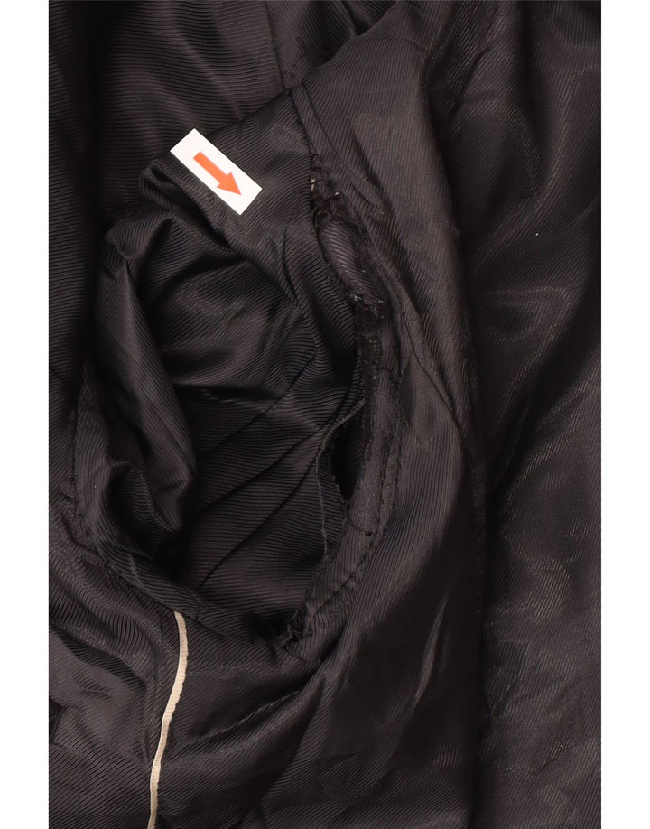 Zara Herrenmantel UK 40 Large Schwarz