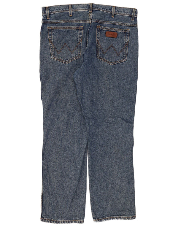 Wrangler Herren-Jeans mit normaler Passform, gerade Passform, W38, L30, Blau, Baumwolle