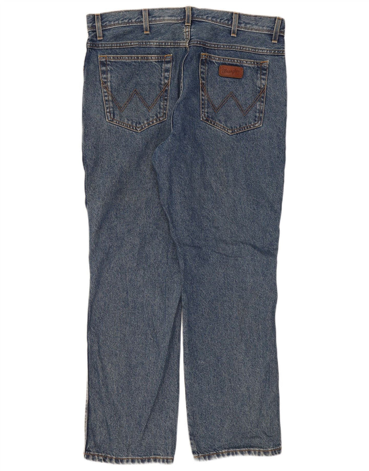 Wrangler Herren-Jeans mit normaler Passform, gerade Passform, W38, L30, Blau, Baumwolle